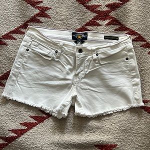 Lucky Brand Women’s size 9/29 white denim shorts